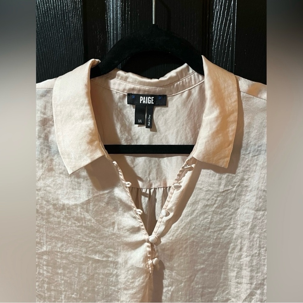 PAIGE Ruffle Cuff Blouse - Picture 2 of 9